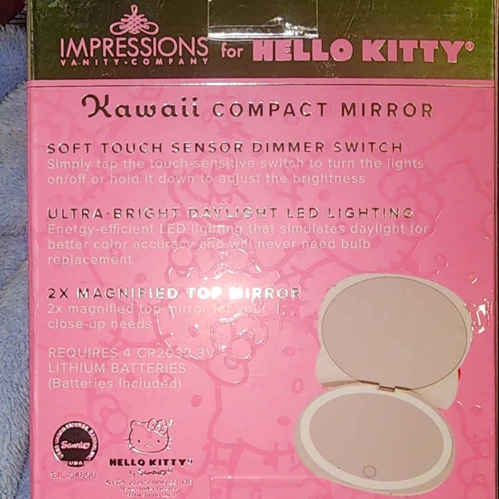 Impressions vanity company kawaii Hello Kitty compact mirror